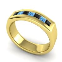 Men's Princess Channel Art-Deco 6.5mm Band