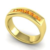 Men's Princess Channel Art-Deco 6.5mm Band