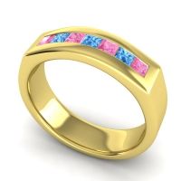 Men's Princess Channel Art-Deco 6.5mm Band