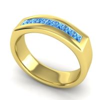 Men's Princess Channel Art-Deco 6.5mm Band