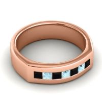 Men's Princess Channel Art-Deco 6.5mm Band