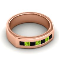 Men's Princess Channel Art-Deco 6.5mm Band
