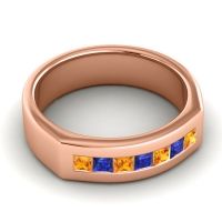 Men's Princess Channel Art-Deco 6.5mm Band