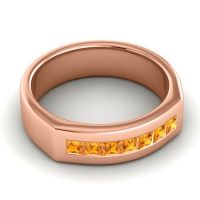 Men's Princess Channel Art-Deco 6.5mm Band