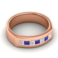 Men's Princess Channel Art-Deco 6.5mm Band