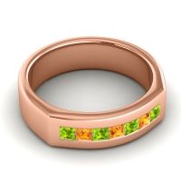 Men's Princess Channel Art-Deco 6.5mm Band
