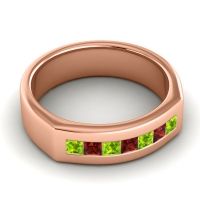 Men's Princess Channel Art-Deco 6.5mm Band