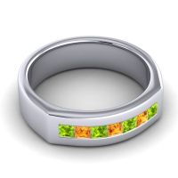 Men's Princess Channel Art-Deco 6.5mm Band