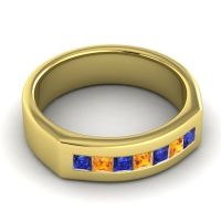Men's Princess Channel Art-Deco 6.5mm Band