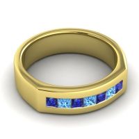 Men's Princess Channel Art-Deco 6.5mm Band