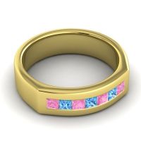 Men's Princess Channel Art-Deco 6.5mm Band