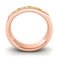 Men's Princess Channel Art-Deco 6.5mm Band