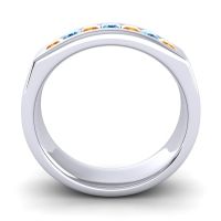 Men's Princess Channel Art-Deco 6.5mm Band