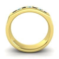 Men's Princess Channel Art-Deco 6.5mm Band