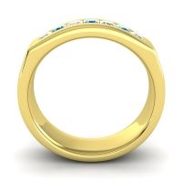 Men's Princess Channel Art-Deco 6.5mm Band