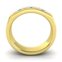 Men's Princess Channel Art-Deco 6.5mm Band
