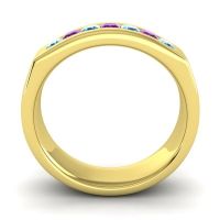 Men's Princess Channel Art-Deco 6.5mm Band