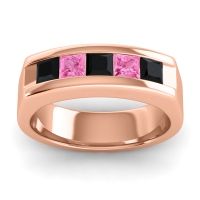 Men's Channel Art-Deco 6.5mm Band