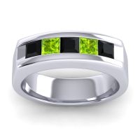 Men's Channel Art-Deco 6.5mm Band