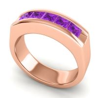 Men's Channel Art-Deco 6.5mm Band