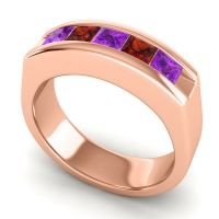 Men's Channel Art-Deco 6.5mm Band