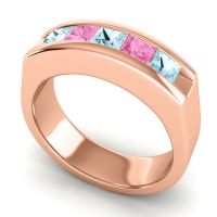 Men's Channel Art-Deco 6.5mm Band