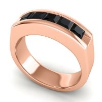 Men's Channel Art-Deco 6.5mm Band