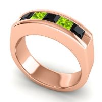 Men's Channel Art-Deco 6.5mm Band