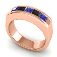 Men's Channel Art-Deco 6.5mm Band