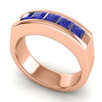 Men's Channel Art-Deco 6.5mm Band