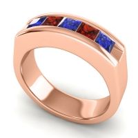 Men's Channel Art-Deco 6.5mm Band