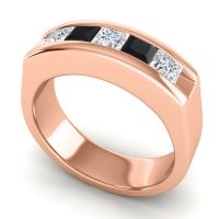 Men's Channel Art-Deco 6.5mm Band