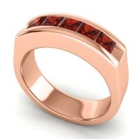 Men's Channel Art-Deco 6.5mm Band