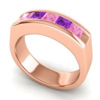 Men's Channel Art-Deco 6.5mm Band