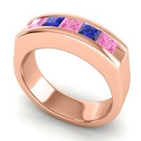 Men's Channel Art-Deco 6.5mm Band