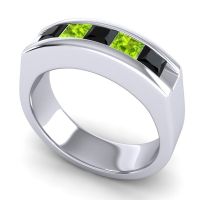 Men's Channel Art-Deco 6.5mm Band