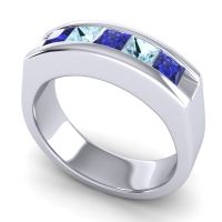 Men's Channel Art-Deco 6.5mm Band