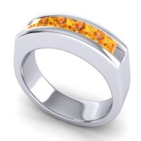 Men's Channel Art-Deco 6.5mm Band