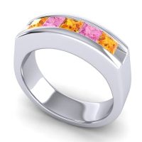 Men's Channel Art-Deco 6.5mm Band