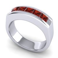 Men's Channel Art-Deco 6.5mm Band