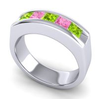 Men's Channel Art-Deco 6.5mm Band