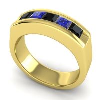 Men's Channel Art-Deco 6.5mm Band