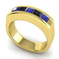 Men's Channel Art-Deco 6.5mm Band
