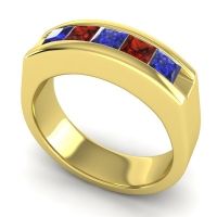 Men's Channel Art-Deco 6.5mm Band
