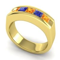 Men's Channel Art-Deco 6.5mm Band