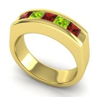 Men's Channel Art-Deco 6.5mm Band