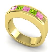 Men's Channel Art-Deco 6.5mm Band