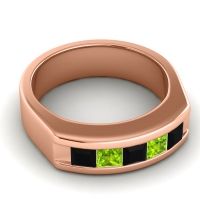 Men's Channel Art-Deco 6.5mm Band