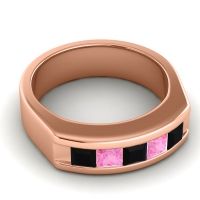 Men's Channel Art-Deco 6.5mm Band