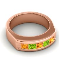 Men's Channel Art-Deco 6.5mm Band
